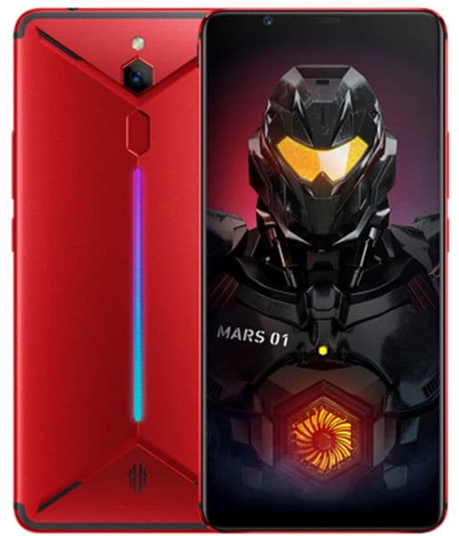 Original Nubia Red Magic Mars 4G LTE Cell Phone Gaming 6GB RAM 64GB ROM Snapdragon 845 Octa Core Android 6.0" Screen 16MP 3800mAh Fingerpirnt ID Smart Mobile Phone