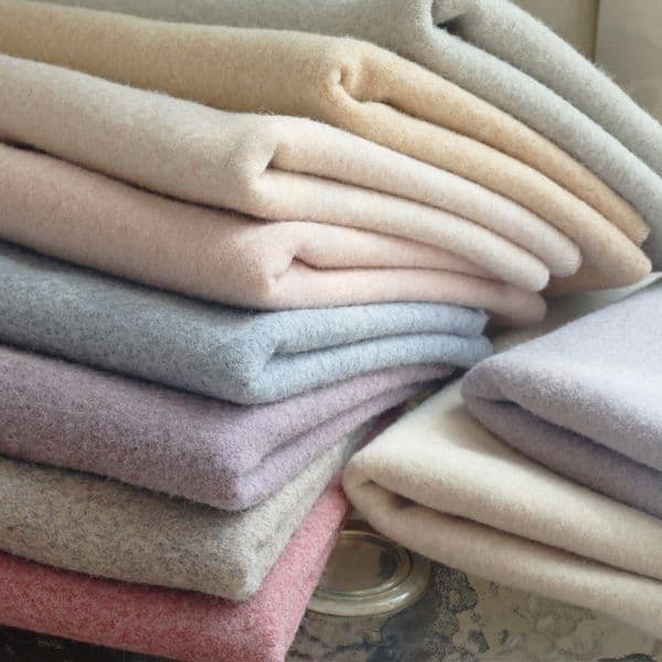 Brushed Wool polyester blend Fabric For Coat Windbreaker curtains Material By the Half-Yard Width 61"