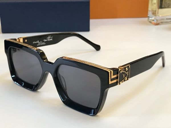 Wholesale-sunglasses men women France brand full frame rectangle metal sun glasses luxury c hinge wood eyegasses lunettes sonnenbrille