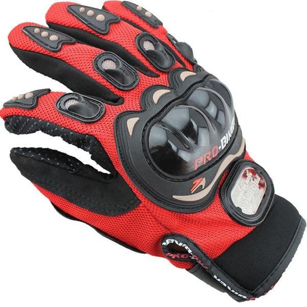 Biker Motorcycle Gloves Antiskid Hand Protection moto Cycling Motocross gloves Racing Armored Glove 3 COLOR