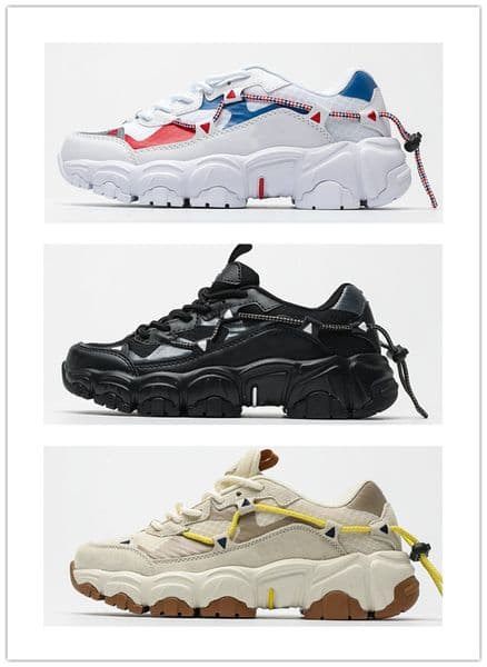 file fht rj-ravagement 2000 women designer shoes old daddy running shoes chunky white black female sports shoes tennis trainers sneakers new