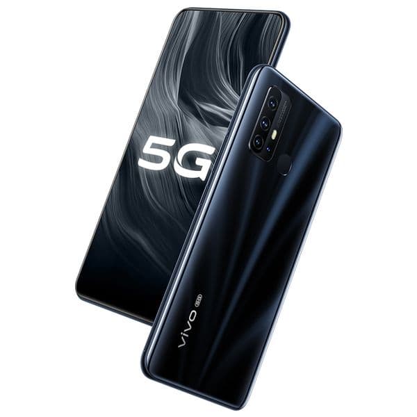 Original VIVO Z6 5G Mobile Phone 8GB RAM 128GB ROM Snapdragon 765G Octa Core Android 6.57 inch Full Screen 48.0MP AR OTG 5000mAh Face ID Fingerprint Smart Cell Phone