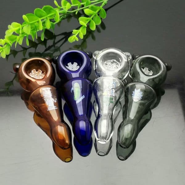 Smoking pipes hookah Oil Burner Pipes Smokings Glass Bowl Colored Ear Pipe