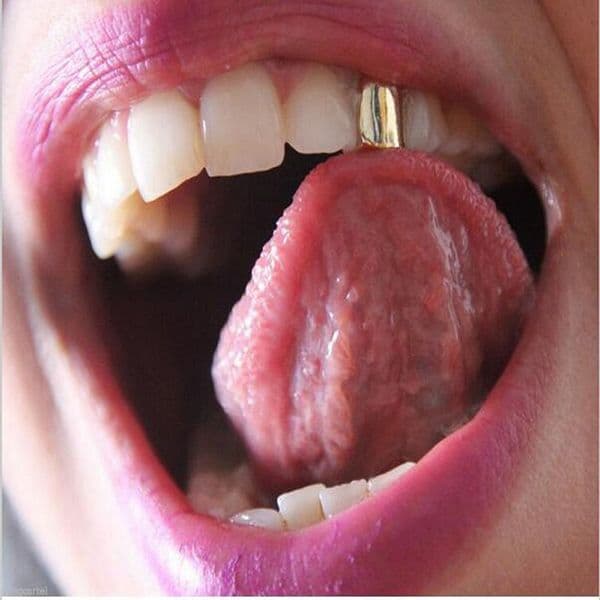 Gold Grillz Teeth Dental Grills For Mens High Quality Rose Gold Black Teeth Grillz Fashion Hip Hop Jewelry