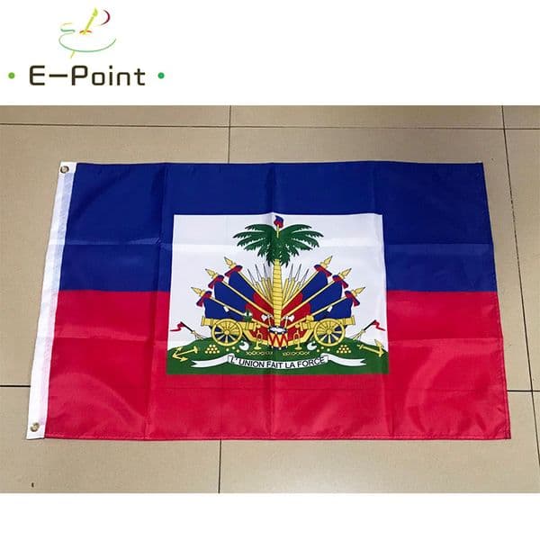 gift set Designer The Republic Of Haiti Flag 3*5Ft 90Cm*150Cm Polyester Banner Decoration Flying Home & Garden Flag Decoration