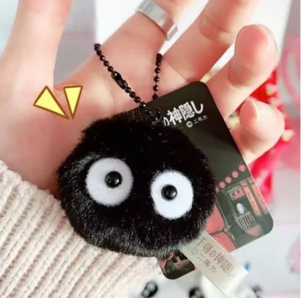 Plush Keychain Briquettes Doll School Bag Cute Pendant Hairball Keychain Clothing Accessories Hanging 251229BJ