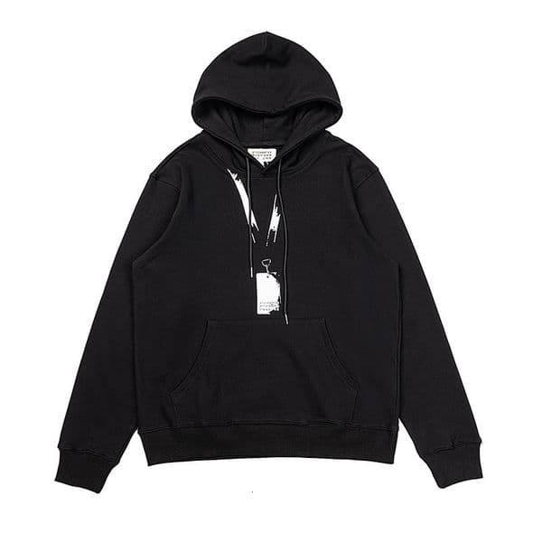Maison Marigela Hoodie Designer Hoodie Mm6 Zipper Hooded Jacket Loose Casual Printed Cardigan Outer 9A8