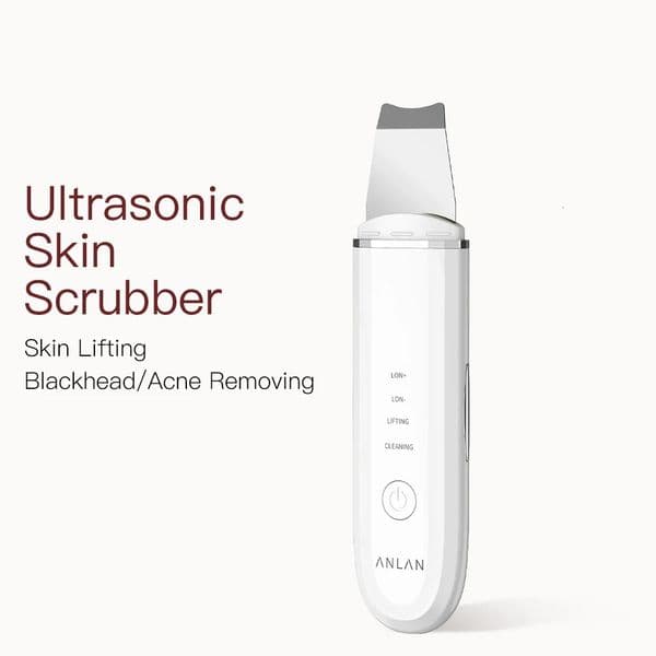ANLAN Ultrasonic Skin Scrubber Deep Cleaning Peeling Shovel Limpiador Facial Skin Care Face Lifting Machine Ultrasonic Cleaner 251222