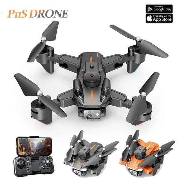 P11s Dual Camera Drone 8K HD Aerial Photography Intelligent Obstacle Avoidance Remote Control Aircraft Optical Flow Quadcopter Kuhangxin