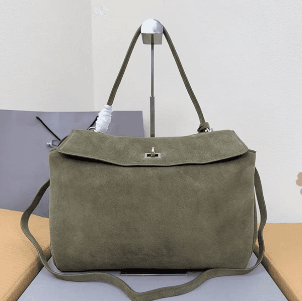 Top Luxury Designer Rodeo Large Suede Leather tote brown handbag Imported calfskin large size Shoulder Bags Men Women fashion bag 10A 037