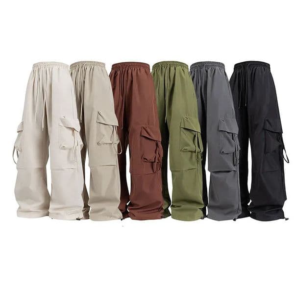 Women Cargo Pants Fashion Loose Comfortable Breathable Lightweight Multiple Pockets Long Fitness Running Casual Pan 251231BJ