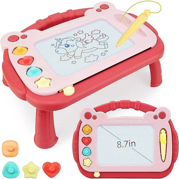 Magnetic Drawing Board Sketch Doodle Board Toy Educational Learning Toy Learning Toy Birthday Gift for 3 4 5 6 Years Old Baby 251231