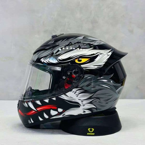 Budget-Friendly Full Face Motorcycle Helmet DOT Safe Certified Simple Design With Reliable Protection For Daily Commuting Riders