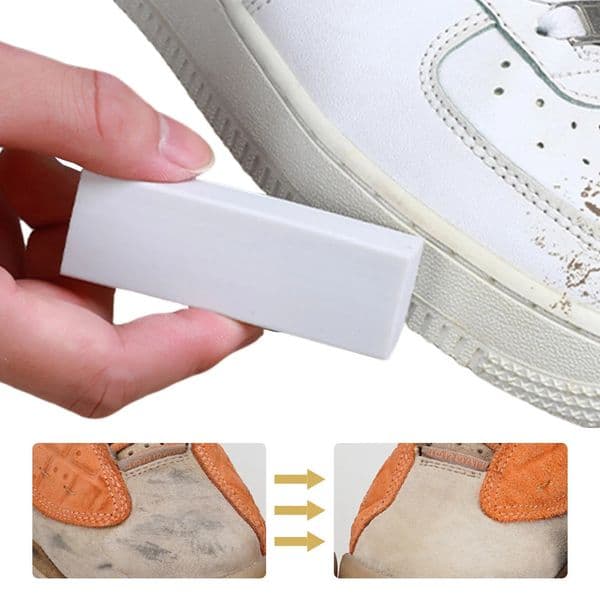 Shoe Cleaning Eraser Wash Free Shoe Stain Cleaner Shoe Care Cleaning Eraser for Sneakers Leather Shoes Sports Shoes Boots 251225BJ