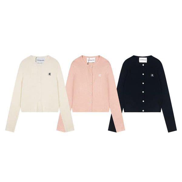 Designer Knitted Top Embroidered Crew Neck Knitted Cardigan slim-fit clothing High quality fashionable Knitwear