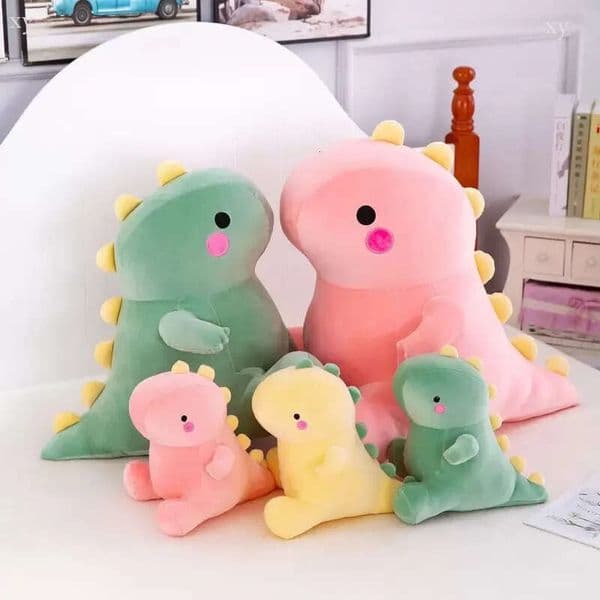 Small dinosaur plush toys cute dull dragon doll children sleep with pillow wholesale ZM1020