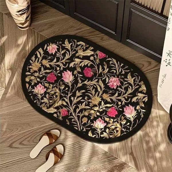 Bestseller Super Absorbent Shower Bathroom Anti-Slip Carpet Rug Simple Kitchen Entrance Soft Door Bathtub Side Bath Mat Home Decor ddmytues