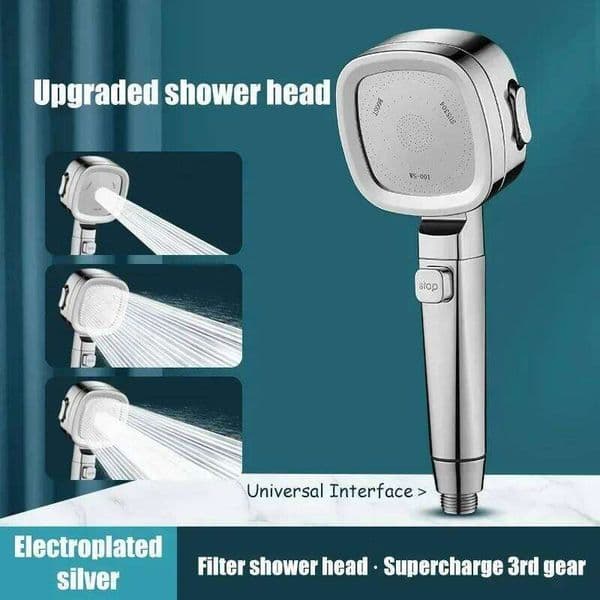 Strong pressure bathroom water heater head rain bully home shower set 26H0104