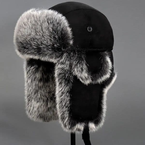 Winter Bomber Hats For Men Plush Thickened Ear Protection Cappello Invernali Uomo Gorro Ruso Skiing Ushanka Fur Cap 251225