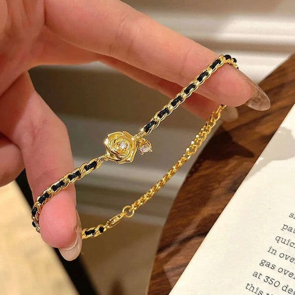 Camellia Bracelet Chain Weave Premium Fashion Accessory