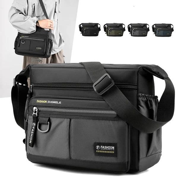 Men Crossbody Bags Male Nylon Shoulder Bags Boy Messenger Bags Man Handbags for Travel Casual Large Bag 251230
