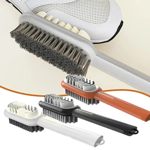 Double-Sided Cleaning Brush Suede Nubuck Boots Fit For Rubber Shoe Brush Stain Dust Shoe Brush Steel Plastic Rubber Boot Cleaner 251225BJ