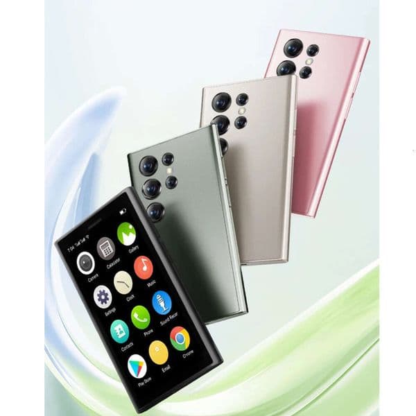 S26 Android Mini Smartphone 3G WCDMA 2G RAM 16Gb ROM Play Store Whatsapp Wifi Hotspot 3.0" Dual SIM Small Smart Cellphones SANNAING