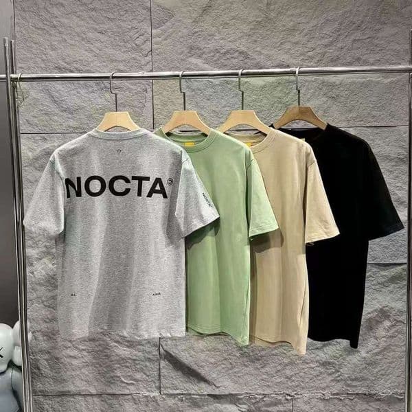Fashion Designer Mens Clothing Cotton Breathable Tee Shirt Homme Short Sleeve Crew Neck Tshirts Printed Nocta Pullover Couples Men T-Shirts Top Polo Tees Shirts