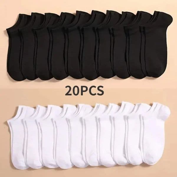 Unisex Casual Boat Socks Thin Breathable Comfy AntiOdor SweatAbsorbing Low Cut Ankle for Men Women 251231BANJIA