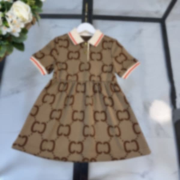 Designer 2026 Baby Top Girls Dress Short-Sleeve Polo Shirt And Princess Jumpsuit - Toddler & Kids Clothes For baby Ages 2-13 Free Shipping Free Shipping