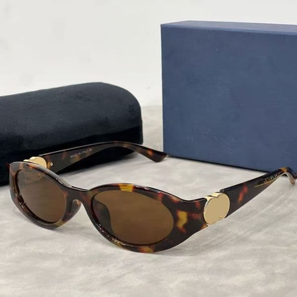 Designer sunglasses for women Fashion luxury Cat's Eye glasses Small frame Oval retro Euro american trend glasses UV400 goggles Y2K spicy girl sunglasses