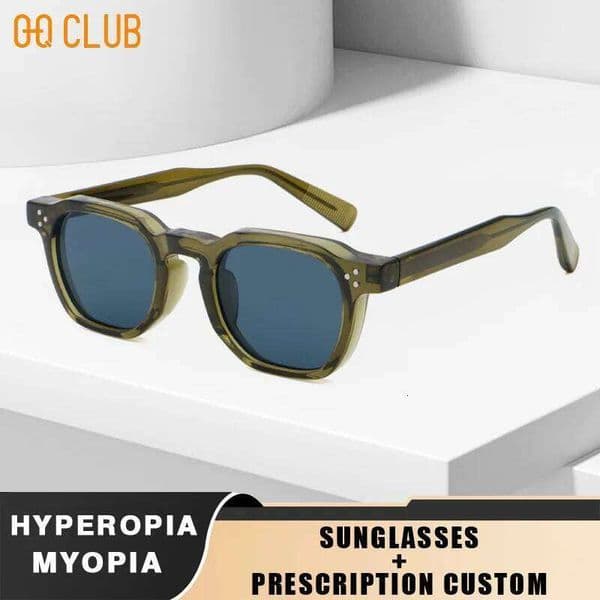 O-Q CLUB Retro Punk Polarized Lenses Man Men Sunglasses Square Trends Glasses Women Popular Eyepieces in Sonzya Sunglass Woman XJ260105
