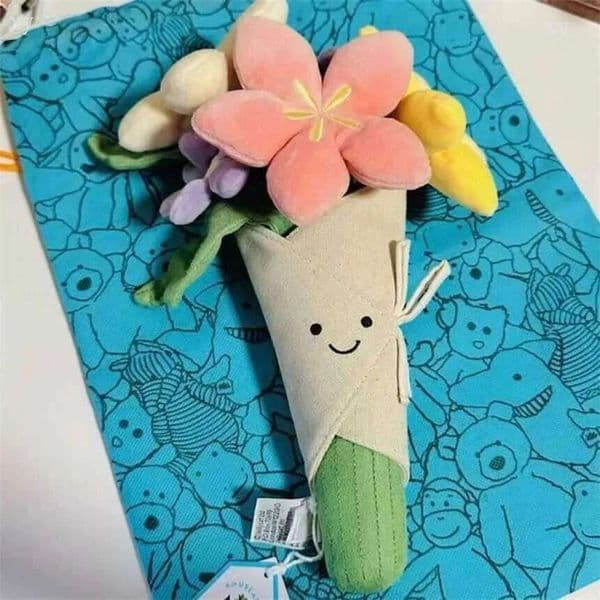 Jellys Cat Handheld Bouquet Plush Toy Cute Doll Valentines Day Gift for Girls online