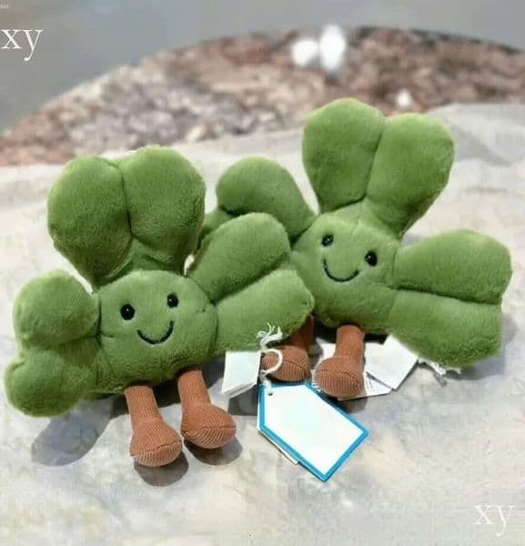 Dolls Amuseables Plush shamrock plush toys Irish limited edition Siofra Shamrock Stuffed Toy clover Doll decoration Gifts with tags