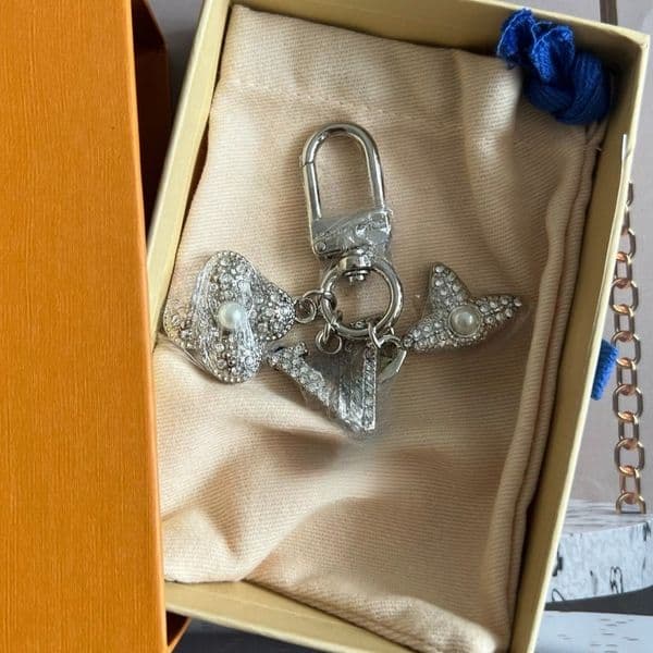 Designer Key Chain Bag Charm Keychain Handmade Keychains Man Woman Bags Pendant Accessories