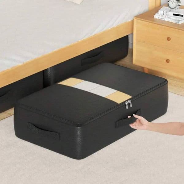 Bag Organizer Protects from Moths Moisture Dirt Dust Underbed Storage Bags for Clothes Cashmere Sweaters ddmynov