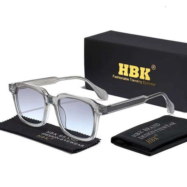 HBK New Fashion Retro Sunglasses man Large Square Frame Sun Glasses Women outdoor travel party Shopping Eyewear XJ260105