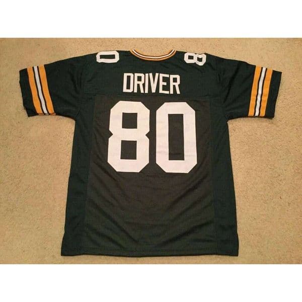 Donald Driver CUSTOM Sewn Stitched Green Football Jersey Add any name number size XS-5XL 6XL