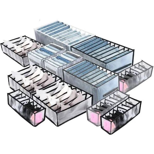Bestseller Jeans Box Closet Clothing Organization System Drawer Organizers Cabinet Pants Storage Organizer ddmytues