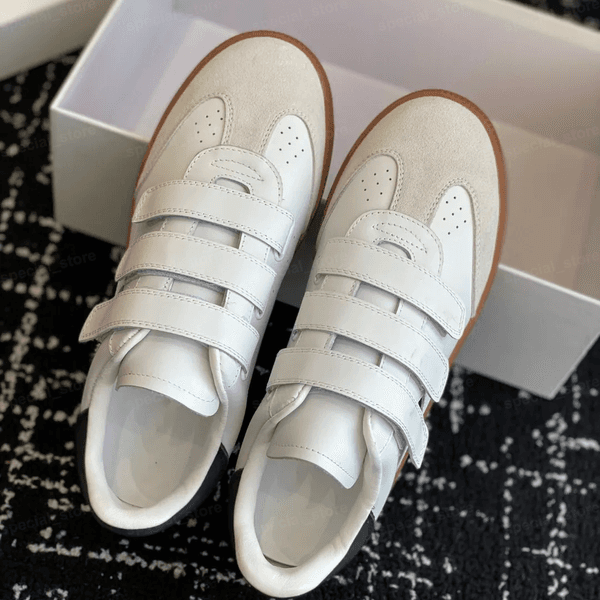 Designer Shoes Womens Mens sneaker Fashion Beth Trainner Sneaker Classic Velcro Love Casual White Shoes Luxury Suede Leather Paris Beth sneakers
