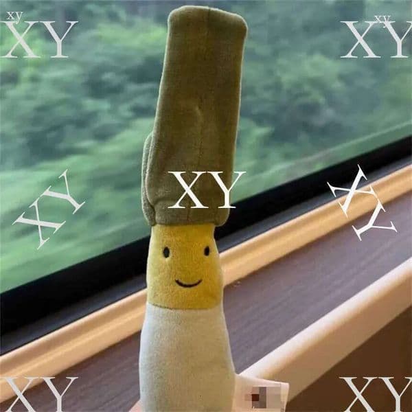 2026 Latest Model Jellys Cat Vegetable Green Onion Lively Leek Plush Toy Gift online