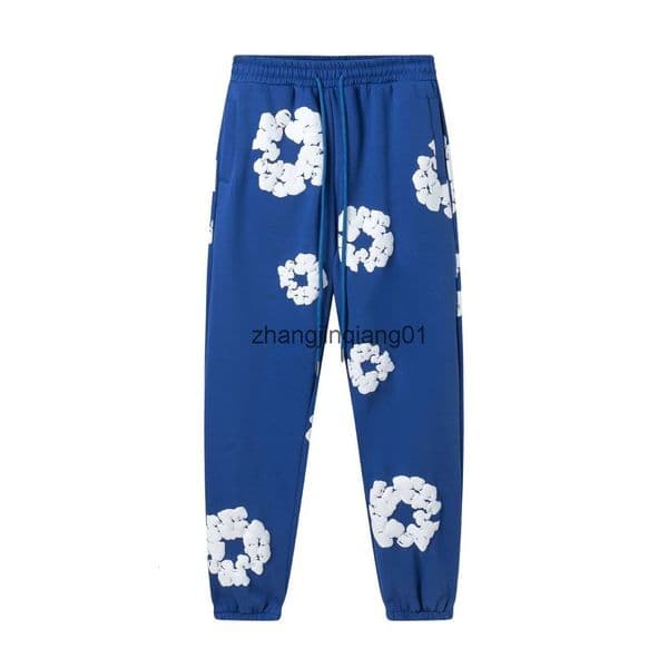 Designer denim jacket man Hoodie Spring Winter Cotton Vintage Luxury Fashion Blue White Flower Hoodie Womens Mens Sweatpants Sweater Jackets T Shirt