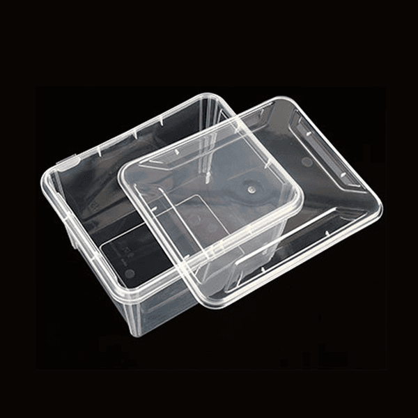 Yiqun Food/Daily Necessities/Pet Food/Accessories Packaging Storage PP Square Box Z-1 Square Box (Flat Lid) Wholesale