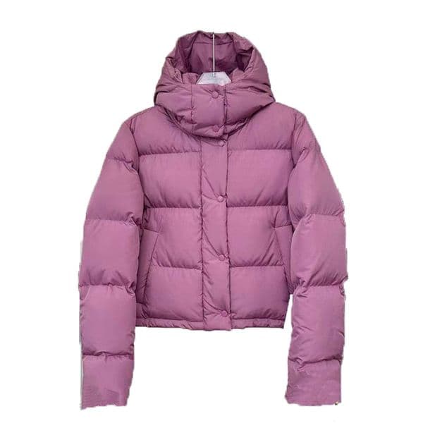 Womens coat fur coat women puffer jacket women luu cloud five Grid Puff classic sports womens Down parka