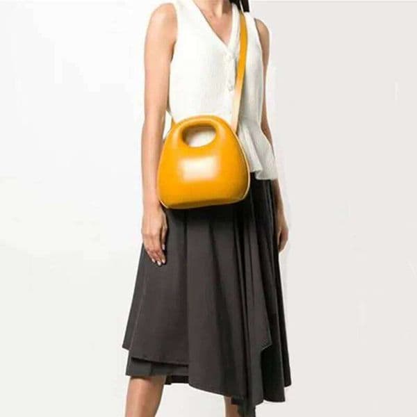 Luxury Shell Type Round Retro Women Handbags Lady Casual Travel Messenger Trendy Shoulder Crossbody Tote Bag Andralyn