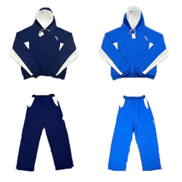 Mens designer tracksuits mertra tracksuits embroidered loose autumn and winter mens and womens Hooded sweatshirt set