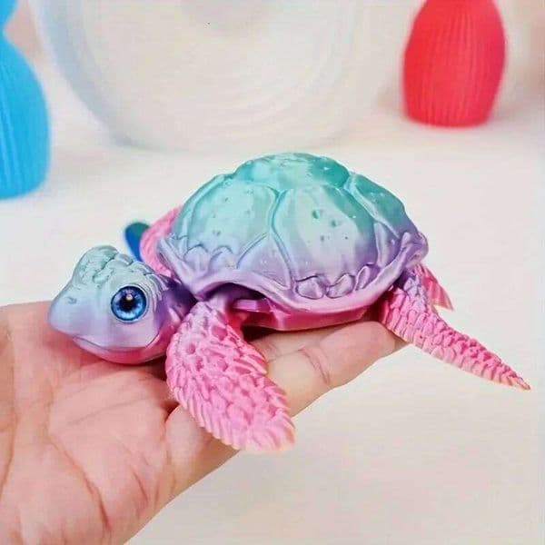 3D Printed Turtle Ornament, Ornament Collection Hobby Halloween and Christmas Decoration, Home Decor 26T0106