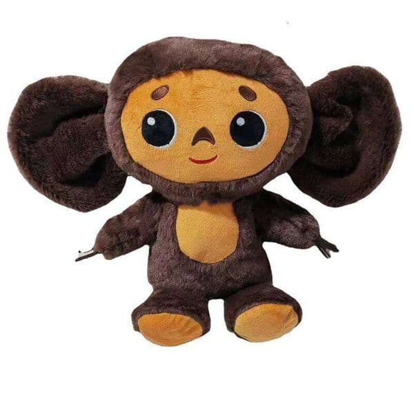 18/23cm Russia Anime Cheburashka Plush Doll Big Eyes Monkey Stuffed Plushie Toys Lovely Appease Pillow For Kids Gifts C260106