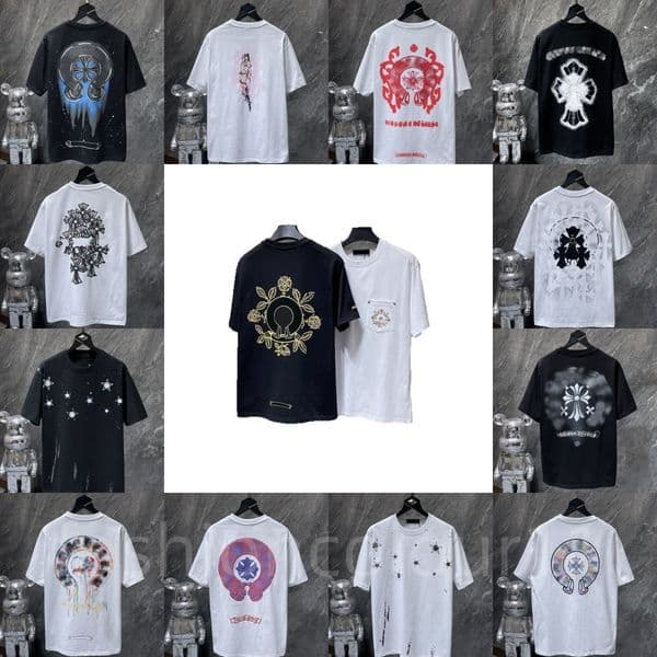 Designer T shirts Men designer tshirt Luxury tshirts for men Letter Printed Black White Loose Shirts High Quality Streetwear men women Short Sleeve t shirt size s-xl