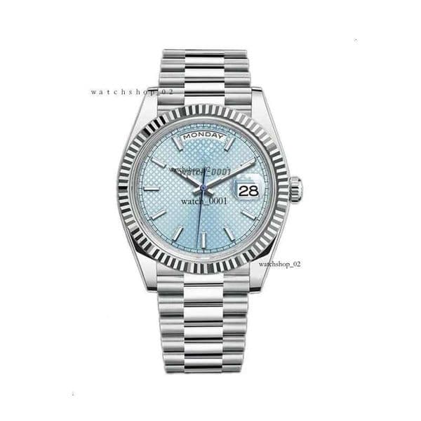 Men women 41MM luxury watch Automatic Full Stainless steel Luminous Desigher watch Waterproof Women Watch Couples Style Classic Wristwatches montre de luxe N6